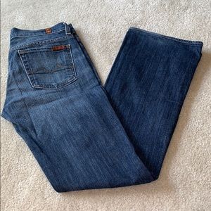 7 For All Mankind Boycut Jeans - 26